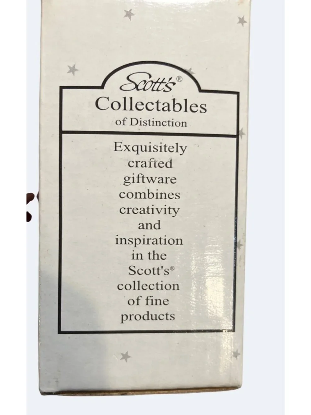 Scotts Santa Lamp Toppers Collectible Giftware Set Of 3 Figures
